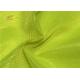 Polyester Green Slub Mesh Fluorescent Material Fabric For Garments Mesh With Stripes