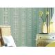 Economical Concise European Style Wallpaper , Striped Damask Embossed Wall Covering