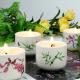 Luxury Wedding Decoration Home Scented Candles Ceramic Jar Candle Holder