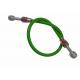 Stainless Steel Braided AN3 PTFE Nylon Brake Hose Assembly 800m  1100mm