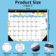 12 Photos Custom Wall Calendar in Retangle Shape for Holiday / Seasonal Theme Promotion