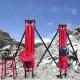 Gas Electric Linkage Impact Rotary Rock DTH Drilling Rig Slope Support Blasting Hole