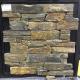 Durable Natural Slate Mesh Backed Stone Cultured Wallstone Moisture Proof
