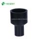 HDPE Butt Fusion Reducer with Black Oxide Finish Water and Gas Supply