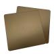 Sand Blasted Decorative Stainless Steel Sheet 0.3-3mm Golden Mirror SS Sheet Champagne Gold Coating