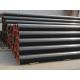 Q195 Q235 ERW Black Steel Pipe Large Diameter Welded Steel Gas Pipe For