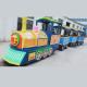 Indoor Fun Train Rides With Peggy Cartoon Decoration ODM Service