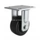 Edl Heavy 4 320kg Rigid PU Caster 7004-66 Black Color Caster with Customized Request