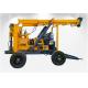 300m Deep Mobile XYX-3 Wheeled Core Drilling Rig , Portable Truck Mounted Water Well Drilling Rig Machine