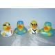 Non Phthalates Doctor Personalised Rubber Bath Ducks Toy For 3 Year Olds 16P Free