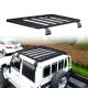 Landace Logo Aluminum Alloy Car Roof Basket Cargo Carrier for Toyota LC79 Perfect Fit