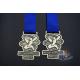 Finisher Metal Zinc Alloy Running Custom Award Medals Cheering Sports Marathon Medallion