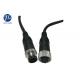 Custom M12 Extension Cable With 8 Pin Male To Female Waterproof Connector