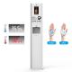 Face Recognition Camera Floor Standing Hand Hygiene Station Automatic Dispensing For Hospital