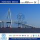 Customized Steel Cable Stayed Bridge Large Torsional Stiffness Large Span