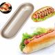 RK Bakeware China Foodservice NSF Hot Dog Bun Pan Hotdog Bread Mould Nonstick Baking Pan