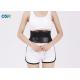 Brown Leather Body Braces Support Lumbar Back Belt For Systemic Blood Circulation