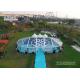 Outdoor Transparent PVC Cover Aluminum Frame Tent With Multi - side Ends For Events