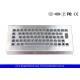 Free Stand Desktop Ss Vandal Proof Keyboard Metal For Industrial Using