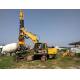 KR50A Hydraulic Rotary Drilling Rig High Power Engine Attachment Soil Borehole