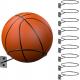 Carbon steel Metal Ball Holder Wall Mount for Basketball Football Volleyball Soccer