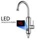 Wall Mounted Hot Water On Demand LED Temperature Display Electric Hot Water Heater Faucet