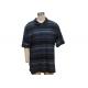 Breathable 100% Cotton Mens Polo T Shirts With Flat Knit Polo Collar OEM Service