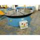 Horizontal Welding Motorized Rotary Table Positioner 10 T for 1400 mm Table Diameter