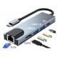 5 In 1 USB C Hub HDMI 4K RJ45 Ethernet PD Type C USB 3.0 USB 2.0