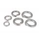 Zinc Plated Titanium Flat Washers DIN125 Fastener Nuts Bolts And Washers