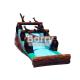 Safety Wild Rapids Inflatable Water Slides With Swimming Ring / Air Blower