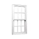 Energy Saving Aluminium Vertical Sliding Sash Windows , 2 Track Sliding Window