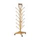 Metallic Finish Women Home Clothing Rack Clothes Hanger Stand Free Standing Coat Rack