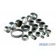 Professional Miniature Needle Roller Bearings Na4906 With Flanges In Inner Ring