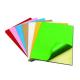 Color A4 Premium 100% Wood Pulp High Adhesive Sticker Paper Letter Size Vinyl Sticker Paper