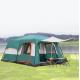 8-10 Persons Outdoor Cabin Tent 210t Oxford Cloth Material For Family Camping