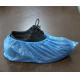 waterproof disposable pe cpe shoe cover in blue or white color