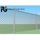 5m Home PVC Coated Chain Link Fence Easily Assembled