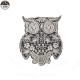 Practical Embroidered Owl Patch , Fashionable Uniform Owl Sew On Patch