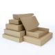 Bulk Cheap Custom Logo Blank Kraft Cardboard Paper Boxes For Packaging
