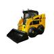 Double Handles Control Skid Steer Loader 1 Year Warranty Or 1500 Working Hours