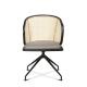 Executive Office Guest Rattan Office Chairs PU Upholstery 70cm Adjustable 10.5 Kg