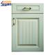 Green Wood Texture Classic Cabinet Doors Custom Design Mdf Panel Material