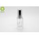 Square Clear Glass Foundation Bottle 30 Ml