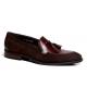 Tassel Penny Suede Leather Dress Shoes , Spring / Autumn Mens Leather Slip On Shoes