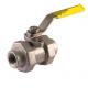 Stainless Steel 5 Piece Full Port Ball Valve with Double Union End 3000 WOG