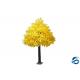 Nearly Natural Vivid Artificial Gold Tree Fire Prevention Easy Cleaning