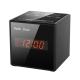 130 Wide Angle HD1080P Alarm Clock Security Camera With USB Charging Port