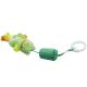 Hanging Baby Rattle Crinkle Squeaky Toy With Teethers Plush