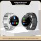 TK26 Health Monitoring Smart Watch 1.43 Inch ECG PPG BT Call Metal Strap Mens Smart Fitness Watch